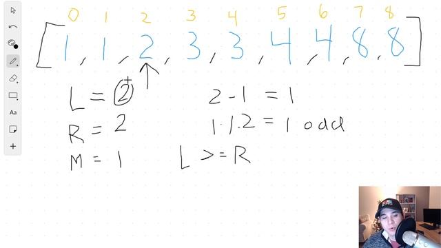 Microsoft Coding Interview Question - Single Element in Sorted Array (LeetCode) смотреть онлайн