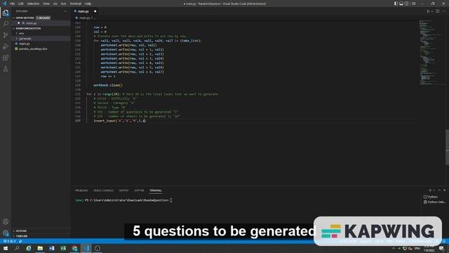 Multiplechoice_Randomizer using python (openpyxl & xlsxwriter) смотреть онлайн
