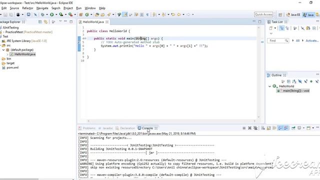 Reset console menu layout || Eclipse software - Java learning tips and shortcuts смотреть онлайн