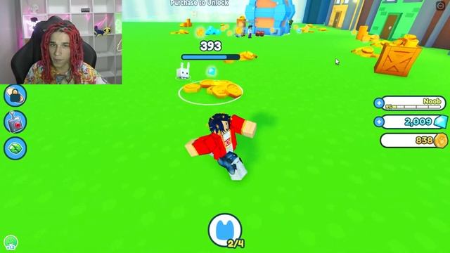 СТАЛ БОГАТЫМ ЗА 5 СЕКУНД В ПЕТ СИМУЛЯТОР Х РОБЛОКС ТРОЛЛИНГ смотреть онлайн