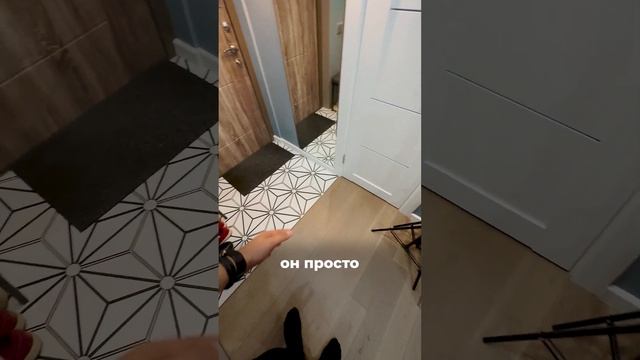 ЧТО УКЛАДЫВАТЬ В ПРИХОЖЕЙ! Плитка или ламинат, что выбрать #дизайнинтерьера #дизайнквартиры смотреть онлайн