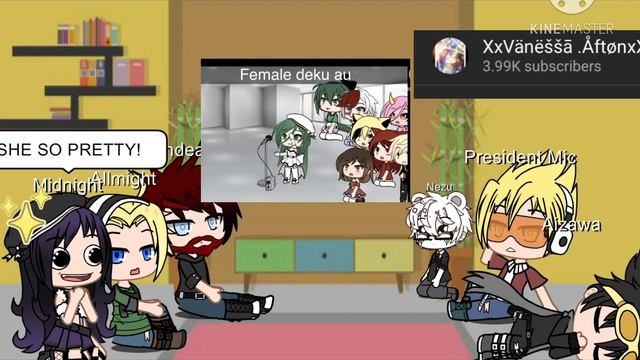 Pro Hero’s and UA Teachers React To Deku Can Sing!?! смотреть онлайн
