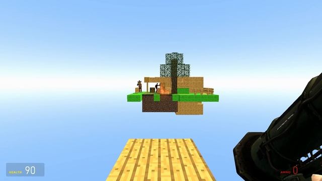 Gmod but... A Torando Disaster Destroys our Minecraft Skyblock Base?! (Garry's Mod Gameplay) смотреть онлайн