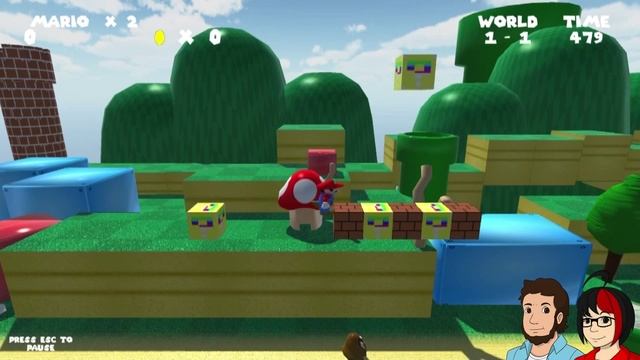Flash Games: Super Mario Unity смотреть онлайн