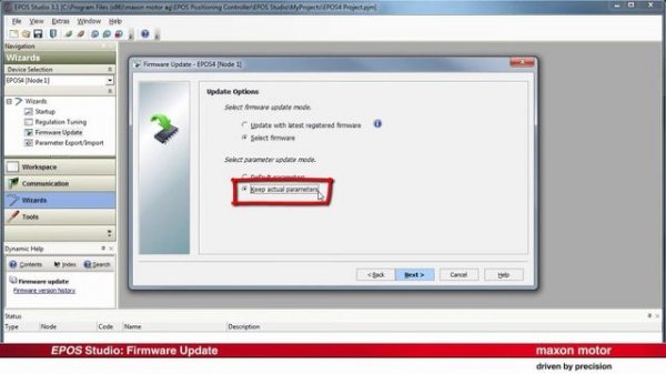 EPOS Studio Firmware Update Wizard