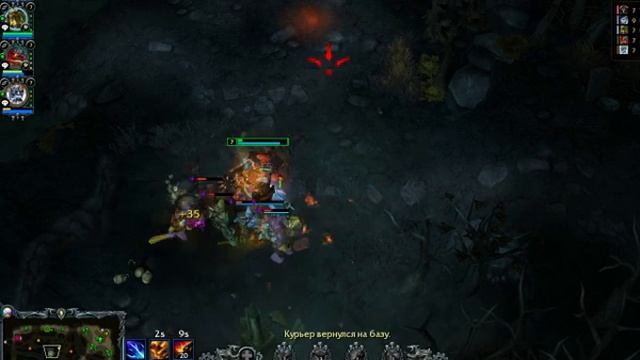 Heroes of Newerth(HON) - Делаем двойной стак в лесу Аумн РА смотреть онлайн