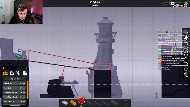 Братишкин играет в Poly Bridge 3 смотреть онлайн