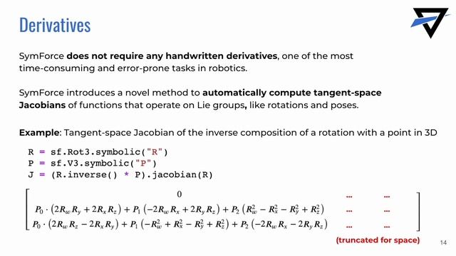 SymForce: Symbolic Computation and Code Generation for Robotics смотреть онлайн