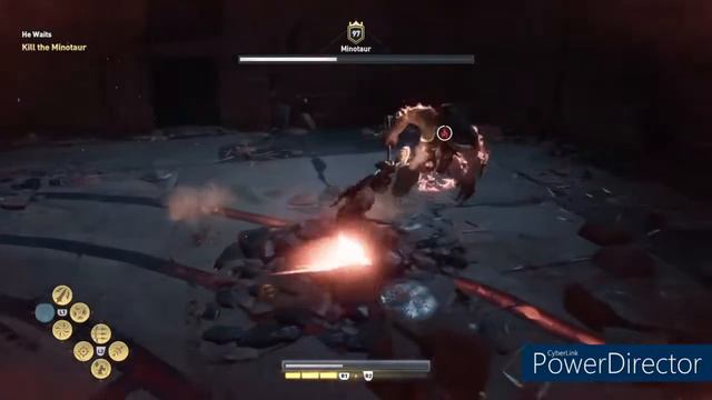 Assassin's Creed Odyssey Fighting Minotaur With Level 99! смотреть онлайн