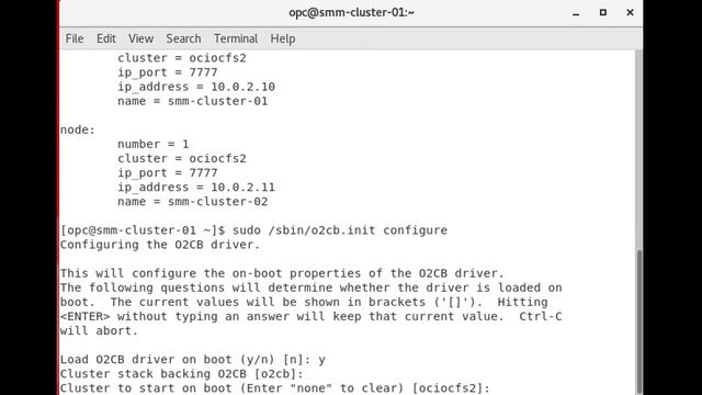 Configure and Test an OCFS2 Cluster with Oracle Linux on Oracle Cloud Infrastructure смотреть онлайн