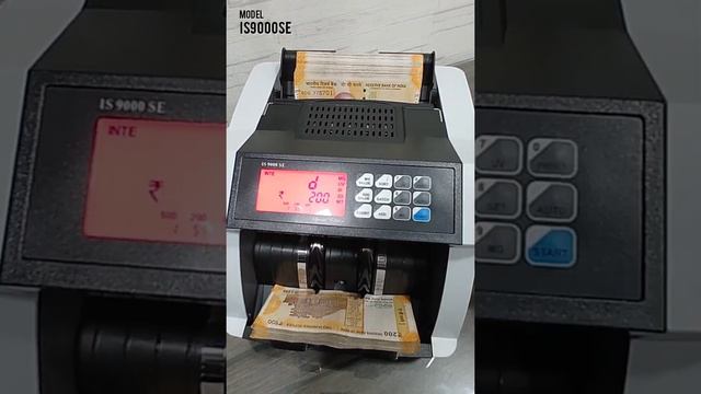 Currency Counting Machine with Mixed Denomintion Value Counting and Fake Note Detection - IS9000SE смотреть онлайн