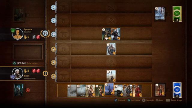 The Witcher 3 - GWENT - GANHANDO A CARTA DO GERALD DE RIVEA - LOCALIZAÇÃO смотреть онлайн