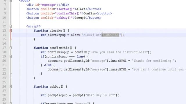 JavaScript Pop Ups Tutorial смотреть онлайн