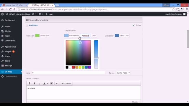Installation and Customization of US Map WP Plugin смотреть онлайн