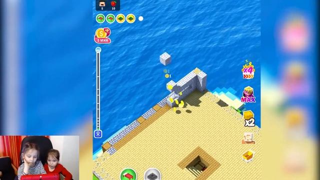 Строим небоскреб до луны в Tower Craft 3D - Idle Building смотреть онлайн