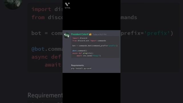 PyCord/discord.py basics смотреть онлайн
