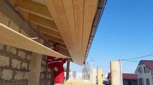 Как делать  Планкет из лиственницы Потолок