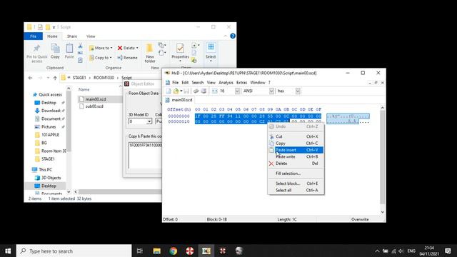 My Resident Evil Modding Tool - 3D Object Properties смотреть онлайн