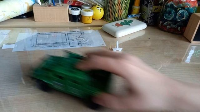 Модель машины "ГАЗ ТИГР" ВОЕННЫЙ от "ТЕХНОПАРК"! смотреть онлайн