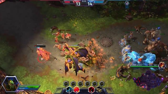 Heroes of the Storm. Иллидан, Сильвана, Джайна, Ли Ли смотреть онлайн