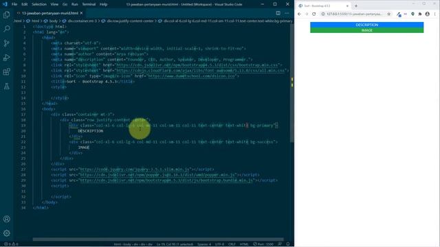 Bagaimana Cara Merubah Posisi Kolom Di Bootstrap 4 Ketika Mobile Device смотреть онлайн