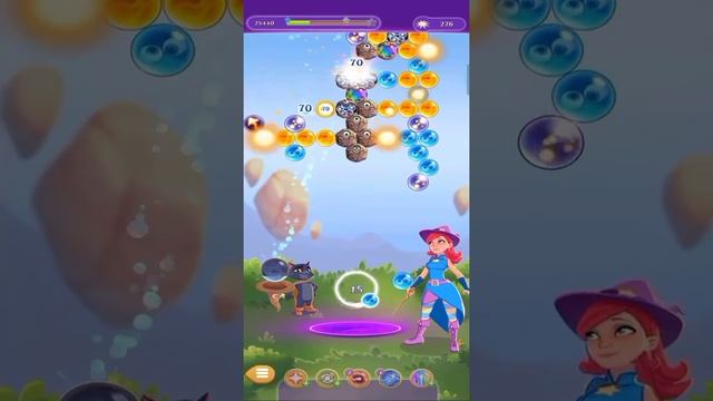 Bubble Witch Saga 3 Gameplay//Bubble//#Magic portal//level 4000(2) смотреть онлайн