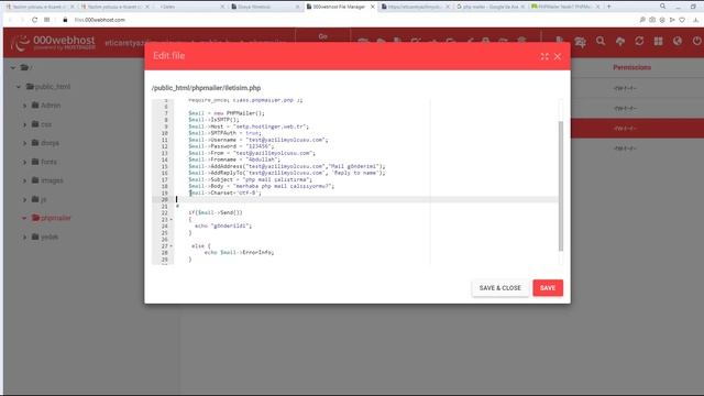 Php mail gönderimi (php mailer ) смотреть онлайн
