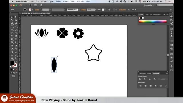 HOW TO MAKE A REPEAT PATTERN IN ILLUSTRATOR - Illustrator Tutorial смотреть онлайн