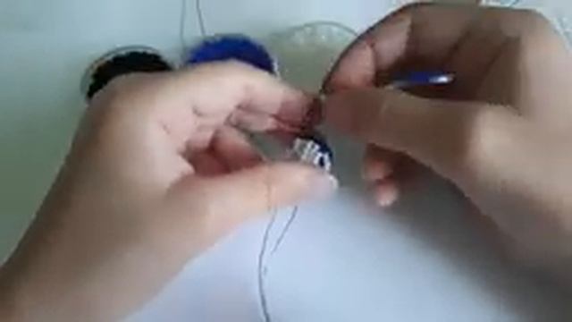 Кит из бисера