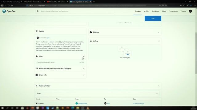 Как создать и продать NFT. Площадка OpenSea. смотреть онлайн