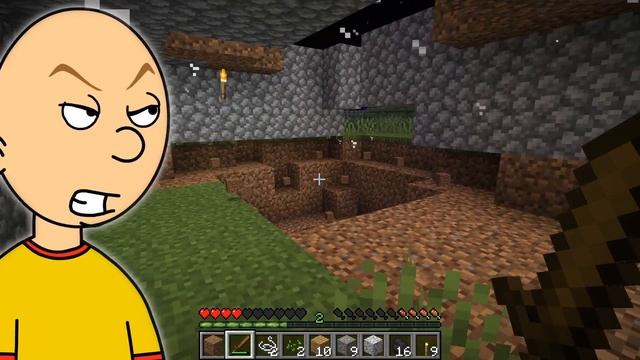 Caillou plays Minecraft Compilation смотреть онлайн