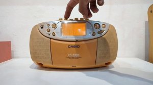 Mini Boombox CASIO CD-370S / Radio Cassette Player