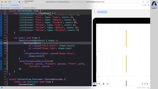 Swift Charts Live Exploration #wwdc22 #xcode смотреть онлайн