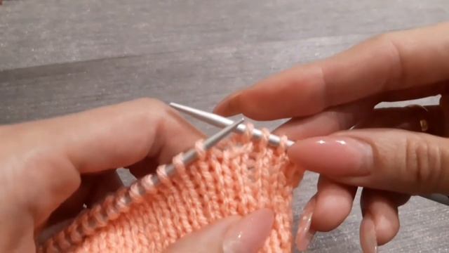 Как вязать лицевую гладь. Вязание для начинающих смотреть онлайн