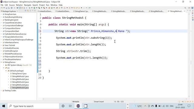 String and its Methods in JAVA(Part 6/6) смотреть онлайн