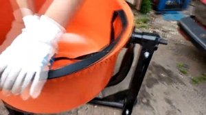 Бетономешалка ECO. Сборка. Запуск. Бетоносмеситель ECO CMA-130