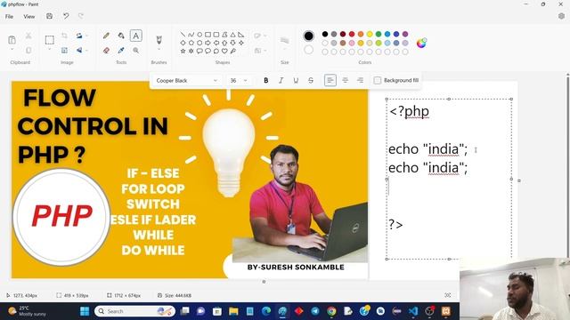 PHP | FLOW CONTROL | SERVER SIDE SCRIPT |WEB DEVEOLOPEMENT смотреть онлайн