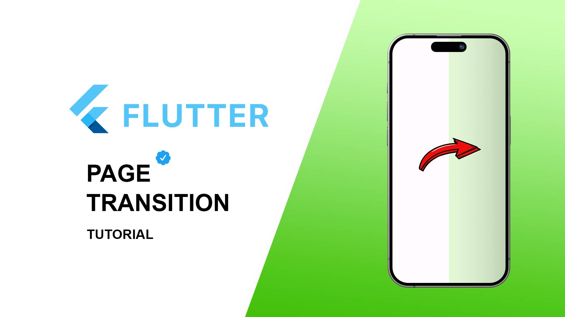 Flutter Page Transition смотреть онлайн