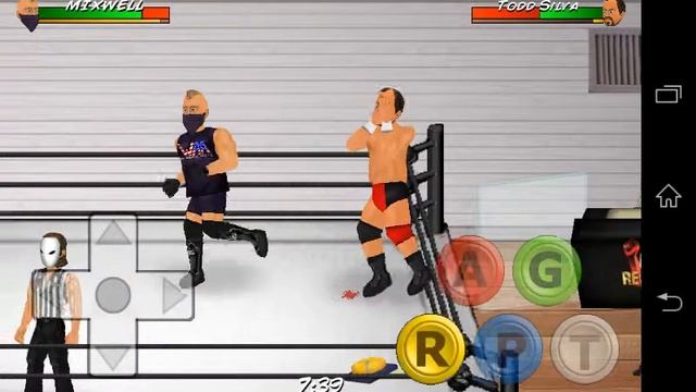Прохождение игры Wrestling Revolution(часть 1) начало карьеры смотреть онлайн