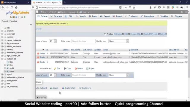 Social Website from scratch - Part 90 - Adding the Follow button | OOP PHP with MYSQL Database смотреть онлайн