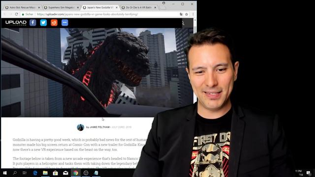 DAILY NEWS#31: Astro Bot Rescue Mission, Godzilla VR, Megaton Rainfall, Do Or Die Battle Royale VR смотреть онлайн