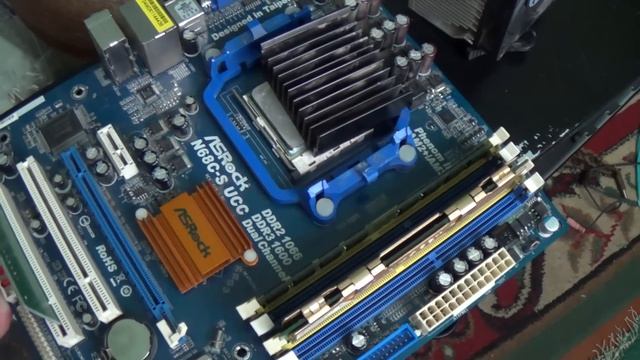 Диагностика материнской платы ASRock N68C-S UCC смотреть онлайн