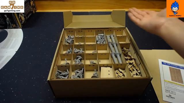 Go7Gaming Insert for Massive Darkness KS Extras (Lightbringer Pack) MD-007 - An Overview & Reboxing смотреть онлайн