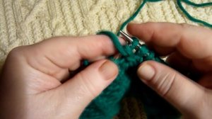 Изнаночная из протяжки. Обычная, с наклоном вправо, с наклоном влево