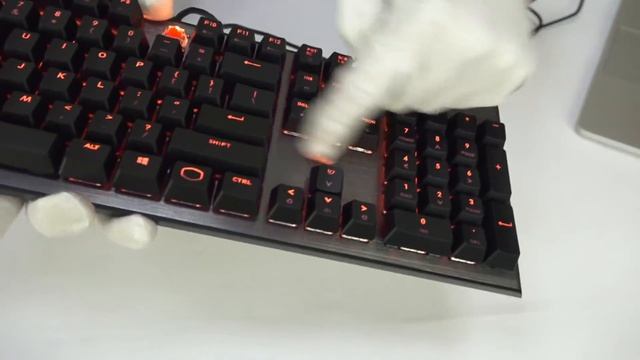 Cooler Master CK550 - надежная игровая клавиатура с подсветкой смотреть онлайн