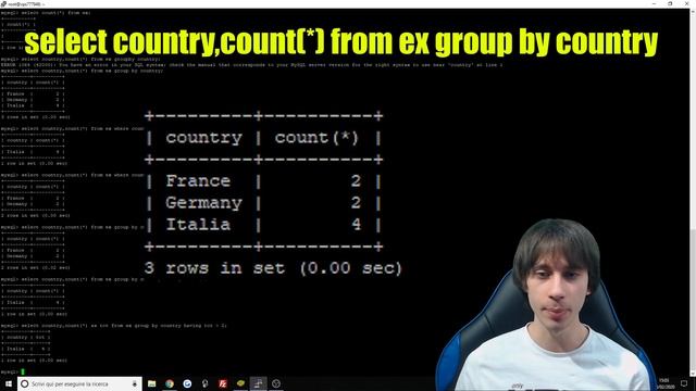 GROUP BY HAVING - Corso SQL #7 | Vita Da Founder смотреть онлайн