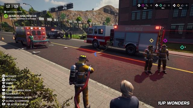 Firefighting Simulator - The Squad Gameplay Walkthrough Part 2 (PS4, PS5) - No Commentary