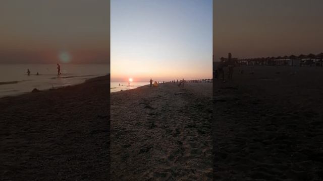 Закат и чайки на море 🌊 23.08.21 смотреть онлайн