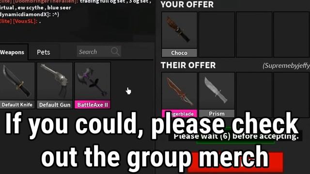 WHAT DO PEOPLE TRADE For CHOCO? (MM2) смотреть онлайн
