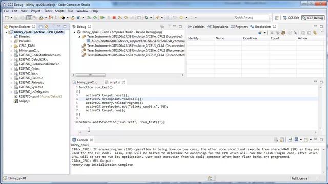 Automating debug actions with a menu item смотреть онлайн